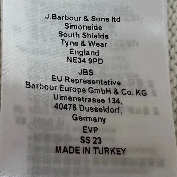 NEW Anthropology Barbour Knit Vest, Jumper Sweater, Sz US 8 - Picture 14 of 15